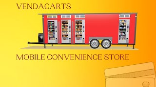 VendaCarts: Mobile Convenience Store - Model 1 - Champagne