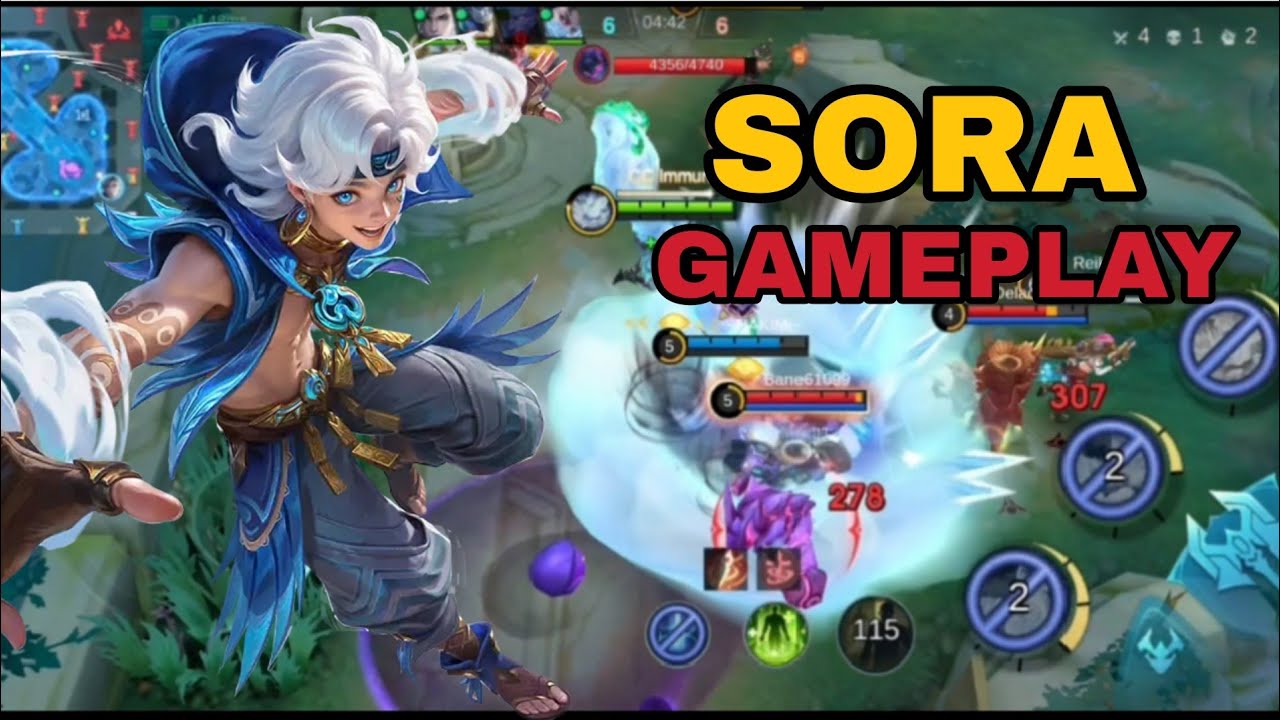 I Tried SOLO Rank using New Hero Sora | Can I win against Meta Hero?