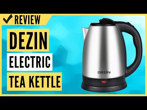 Dezin Electric Kettle Water Heater 2L Stainless Steel Cordless Tea Kettle  for sale online