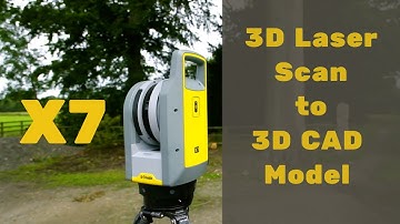 3D Scan to CAD with Trimble X7 Laser Scanner and Geomagic Wrap