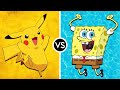 Pikachu vs. SpongeBob SquarePants | DEATH BATTLE!