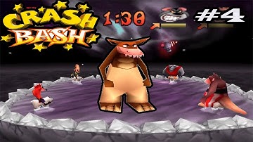 Crash Bash (PS1) - 200% Playthrough (All Crystals, Gems, Cups, Relics and Bosses) | Part 4