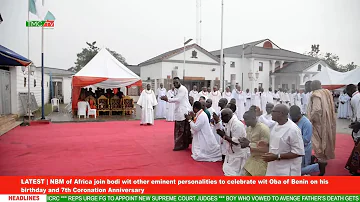 Latest | NBM of Africa join bodi wit other eminent personalities to celebrate wit Oba of Benin on