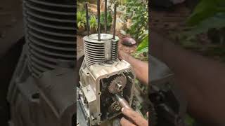How to set timing gear on greaves Lombardini single cylinder engine screenshot 4