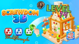 Screwdom 3D Level 14