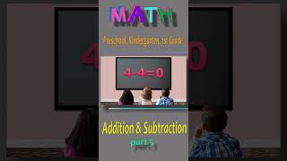 Addition &amp; Subtraction - part 5