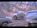 samurai, sierra, and bronco mudding and climbing some hills