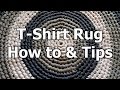 Crochet T Shirt Yarn Rug - How to & tips - Crochet Tutorial
