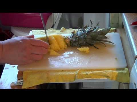 Pineapple, baked in Oven