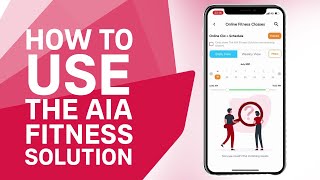 How to use the AIA Fitness Solution screenshot 2