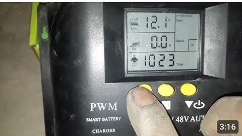 PWM 50A SOler Change Controls Controller Setting in Urdu/ Hindi/ Repyring