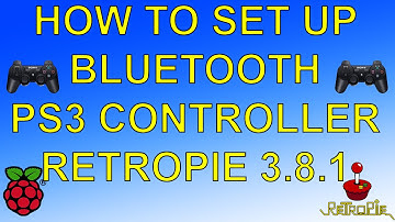Set Up Ps3 Bluetooth Controller Retropie 3.8.1 Raspberry pi 3