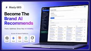 Blazly GEO: Optimize Your Brand for ChatGPT, Gemini & AI Search Visibility