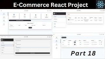 React E-Commerce Project Part 18  | Profile Setting in User side   [ urdu + hindi ]