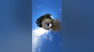 GoPro MAX 360 w/ Helmet Mount On CRF250L