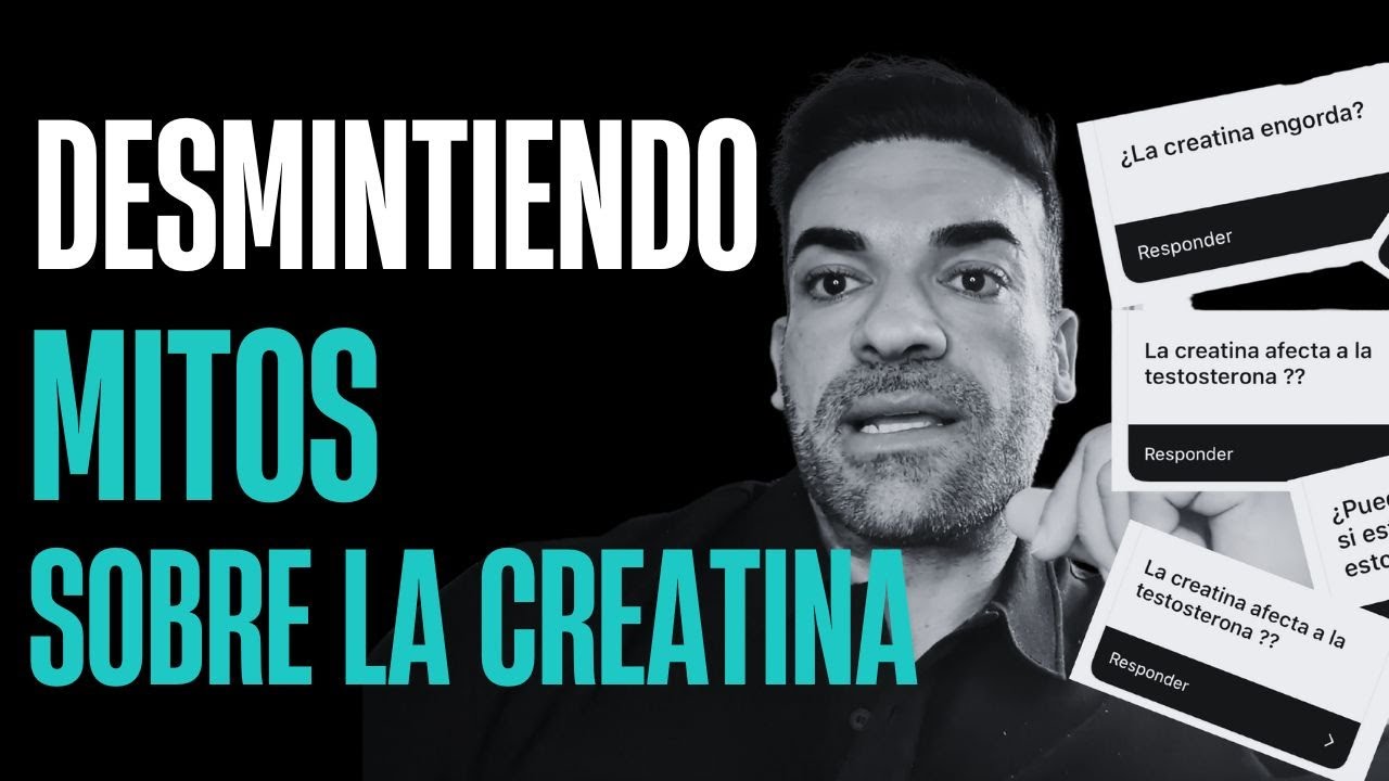 💥 CREATINA Lo que NADIE te CUENTA. ¿La CREATINA engorda? ¿Acelera la ALOPECIA? ¿Es apta en JÓVENES?