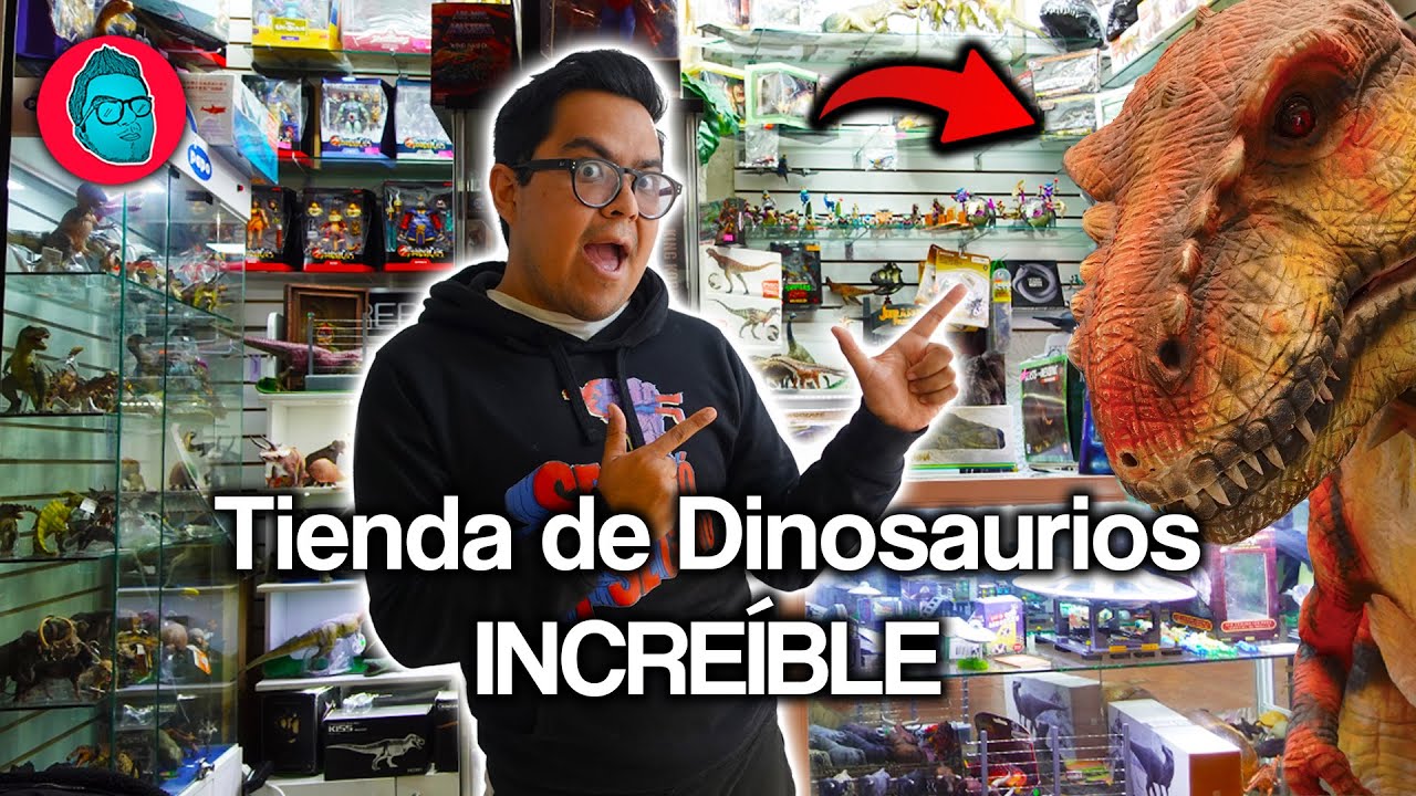 VISITÉ la TIENDA de DINOSAURIOS en CDMX me COMPRÉ un T REX INCREÍBLE