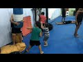 Josué e Estêvão no Treinamento de Sanda Kung Fu Parte 2