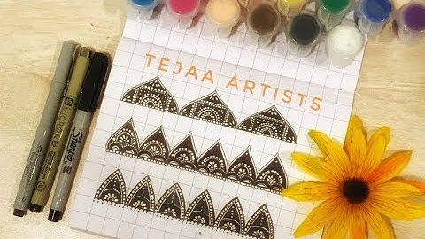 EASY MANDALA PATTERNS FOR BEGINNERS | Mandala | Mandala Pattern | Mandala drawing | for Beginner