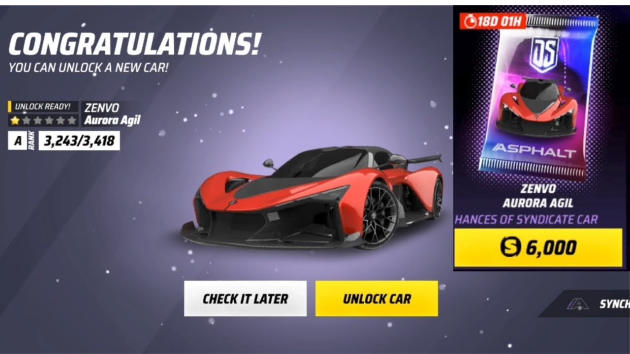 DS13 UNLOCKING ZENVO AURORA AGIL || AURORA PACKS OPENING || DRIVE