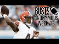 Busts Anonymous Week 13, 2022 - Fantasy Football Busts. Deshaun Stinks, Kamara stinks, TEs Stink.