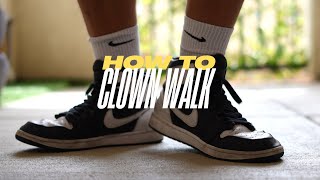How to Clown Walk | Master This Old School Footwork Move #dance #footwork #hiphopdance