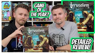 Ierusalem Anno Domini - Game of The Year? Detailed Review! Hard2Master #boardgames @devirgames7900