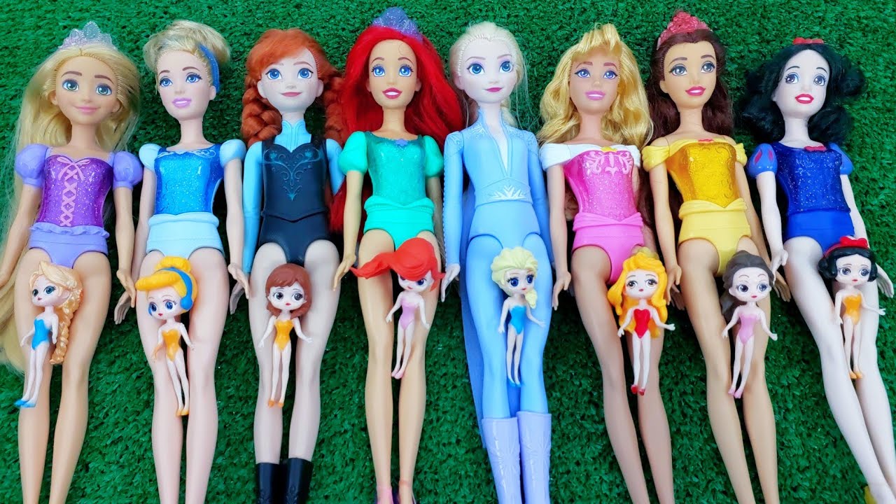 Satisfying ASMR Unboxing Video | Disney Princesses Collection Dress Up 