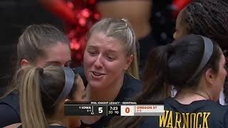 2022/11/25 - #9 Iowa vs Oregon State - Phil Knight Legacy Semifinal #2   Women's Basketball -