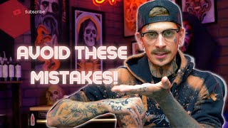 Top Mistakes Made By Tattoo Artists and How To Fix Them