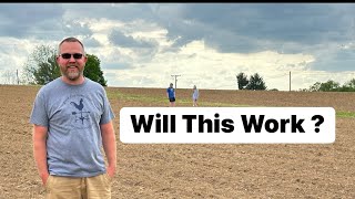 Push Seeder / Putting our acreage to work / Cleaning up the soil #farmhouse #homesteading
