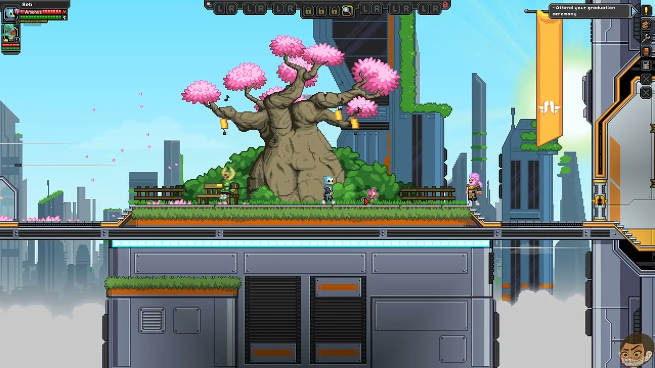 Starbound (Découverte) Les aventure d'Arsenus dans l'espace.