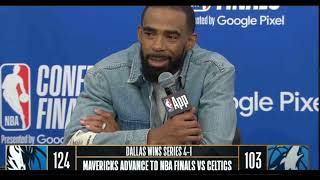 Mike Conley PostGame Full Interview | Dallas Mavericks vs Minnesota Timberwolves