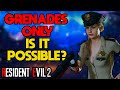 I Almost Beat Resident Evil 2 Grenade Launcher Only