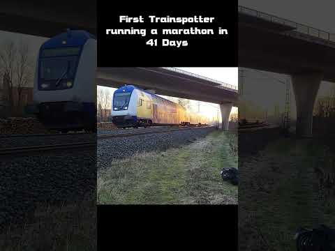 First Trainspotter running