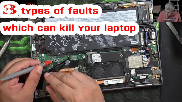Lenovo thinkpad X1 Yoga gen7 - dead, no power, not taking charge, 3 different faults !