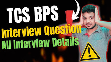 How to Prepare For TCS BPS | TCS BPS Interview Questions | Interview Experience | Online Test |