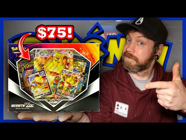 pokemon trading card game snorlax Meowth VMAX Special Collection Case(6 Boxes) – GilbertGames main image 0
