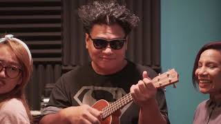 Itchyworm Jazz Nicolas jams Everlasting Love by The CompanY on ukulele