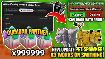 [🎍] NEW PET SPAWNER! 🤑 Grow a Garden 🌶️ Script! • No Key 🔥 *UNPATCHED* 🌈 100% Work ✅ - Anukul Hub V3