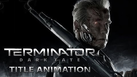 Terminator Dark Fate Title Animation Tutorial | Create Metallic Text  in After Effects