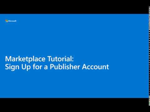 Microsoft Commercial Marketplace - Create Publisher Account