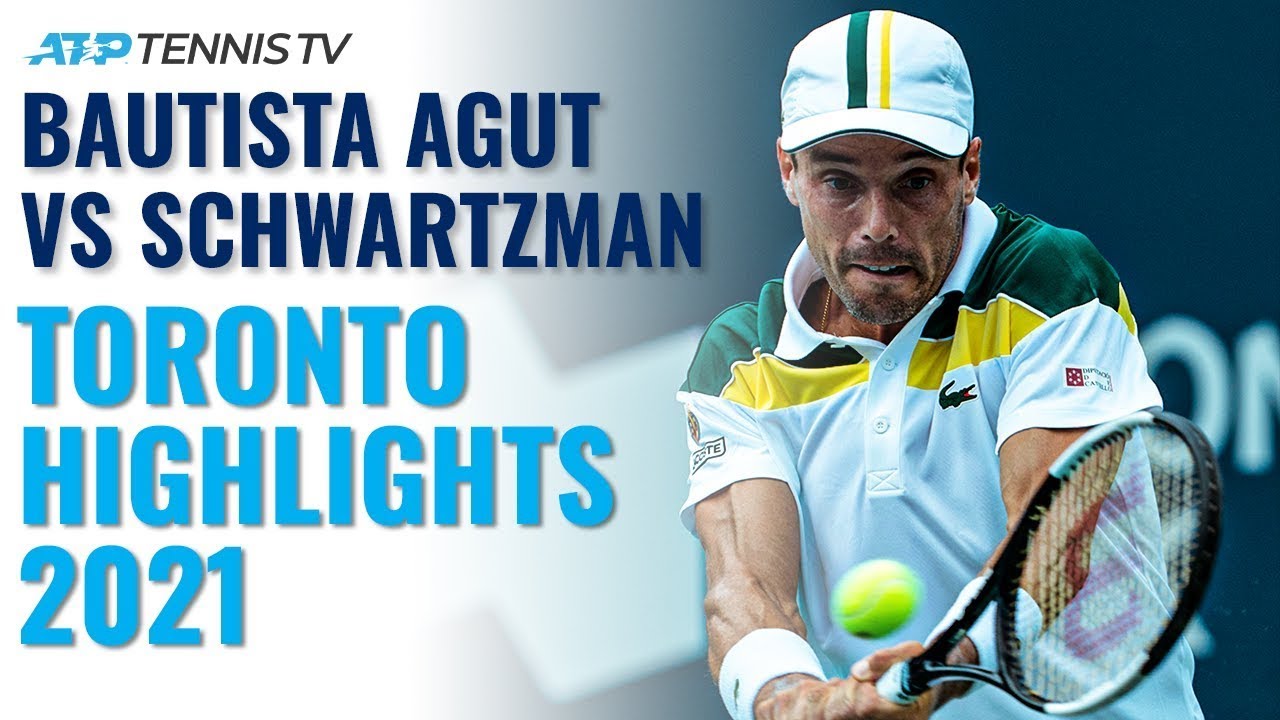 Epic Roberto Bautista Agut vs Diego Schwartzman Battle Toronto 2021 Match Highlights