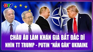 HOT INTERNATIONAL: Europe becomes redundant, sadly watching the two giants Trump - Putin \\