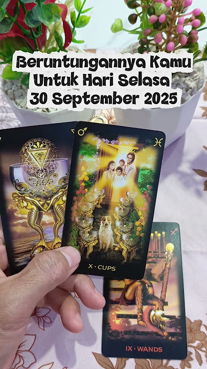 Beruntungannya Kamu Untuk Hari Selas 30 September 2025 #generalreading