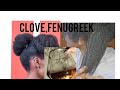 HOW TO DETANGLE HAIR WITHOUT BREAKAGE (Fenugreek, clove,deep conditioner)