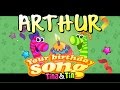 Tina & Tin Happy Birthday ARTHUR (Personalized Songs For Kids) #PersonalizedSongs