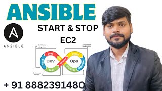 ANSIBLE FOR DEVOPS HOW TO START AND STOP SERVER EC2 USING ANSIBLE #devopsbustechnology #ansible