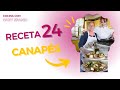 Receta 24 -  Cómo hacer Canapés ( Cocina con Gaby Spanic )