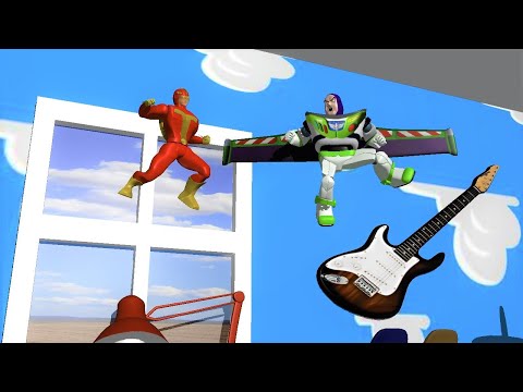 Buzz Lightyear vs Turboman